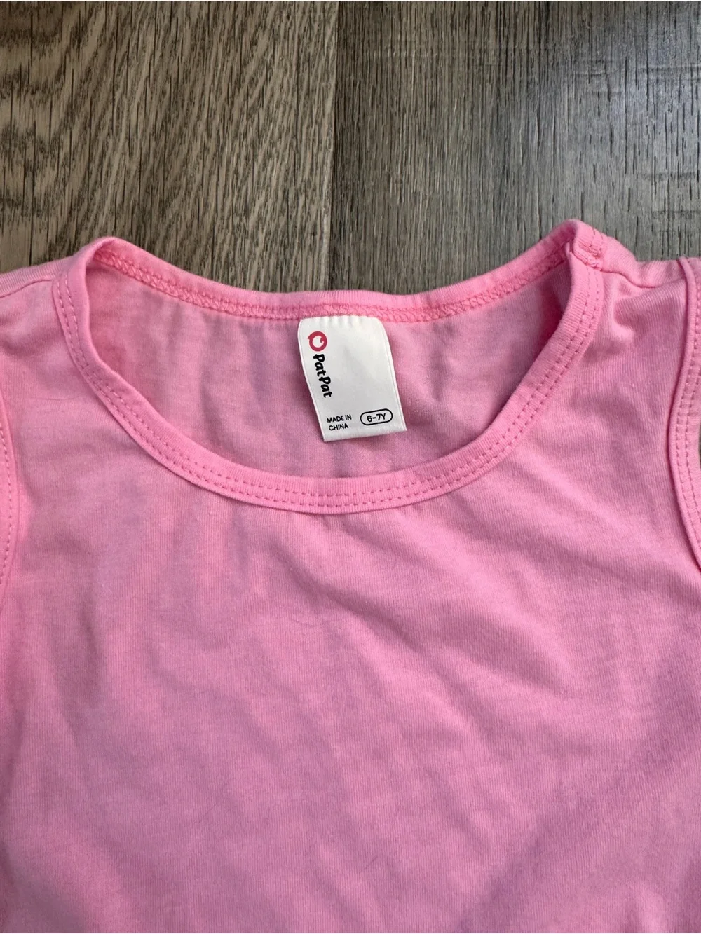 Girls Pink Floral Pajama Set - Tank Top & Capri Pants